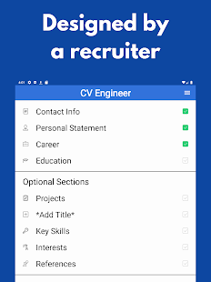 Resume Builder - CV Engineer banner