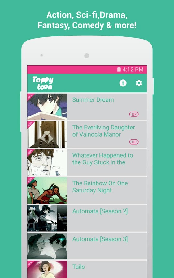 TappyToon toons & Comics Android Apps on Google Play