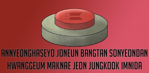 BTS Button - Annyeonghaseyo Jo