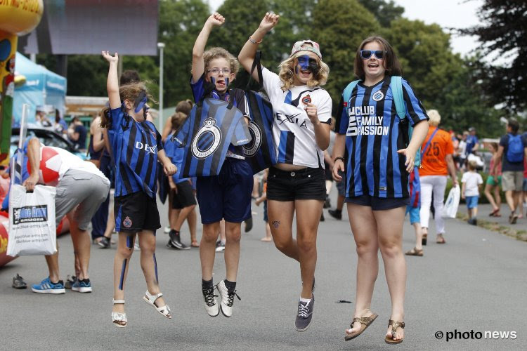 Regen doet 15.000 fans niet afschrikken op Brugse fandag