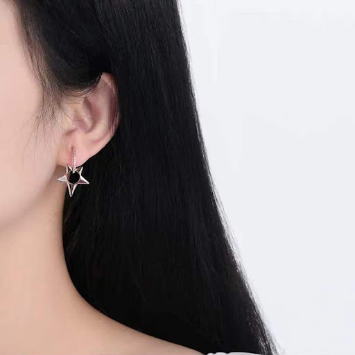Title 5, Ear Studs Cold Style Advanced Design Modern jew...