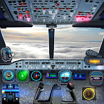 Cover Image of Download Airplane Pilot Cabin – Flight Simulator 3D 1.7 APK