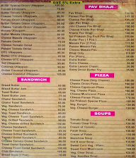 Bombay Burger menu 2