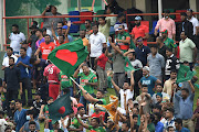 Bangladesh fans during the third ODI match against SA at SuperSport Park in Centurion on March 23 2022.