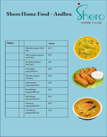 Shero Home - Sambar, Poriyal & Rasam menu 