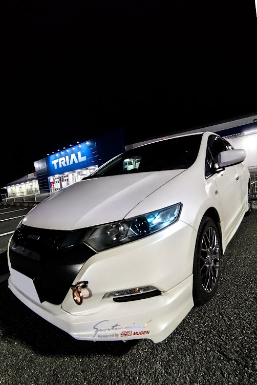 インサイトの駐車枠ぴったり選手権・ふたご座流星群・冬の空・月夜・とほかみえみために関するカスタム事例の投稿画像6枚目