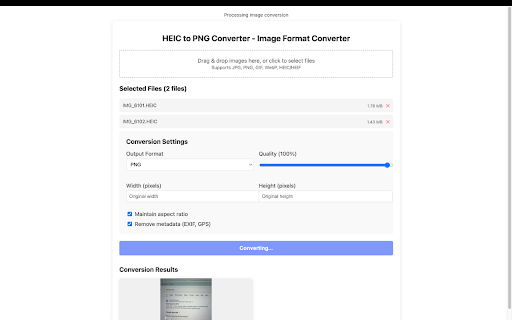 HEIC to PNG Converter - Image Format Converter screenshot 3