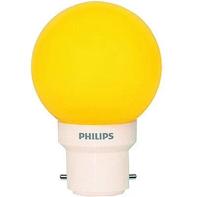 Philips Ace Saver Golden Yellow Led Lamp B22 2.7W 1 Pc