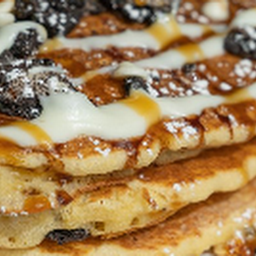 White Chocolate Oreo Pancakes