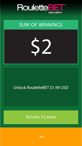 Roulette Odds Calculator App