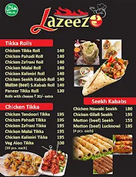 Lazeezo menu 1