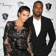 Kanye West and Kim Kardashian