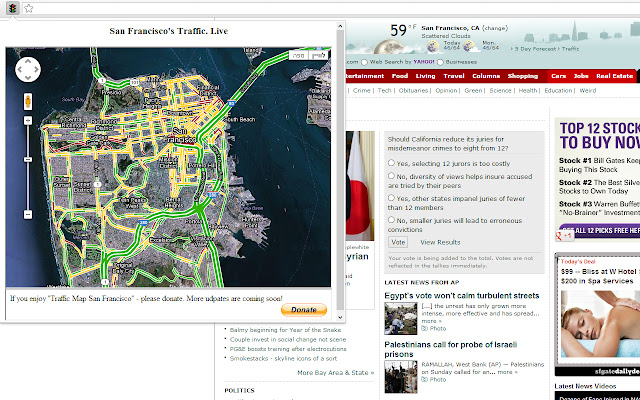 Traffic Map San Francisco