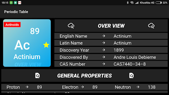 Periodic Table 2020 : Chemistry All Elements(圖4)-速報App