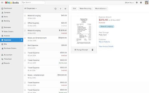 Zoho Books - Accounting App