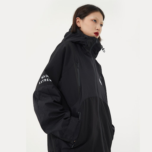 Title 6, American Style Retro Color Blocking Jacket With...