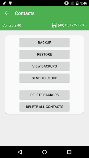 Super Backup Pro: SMS&Contacts  screenshots 2