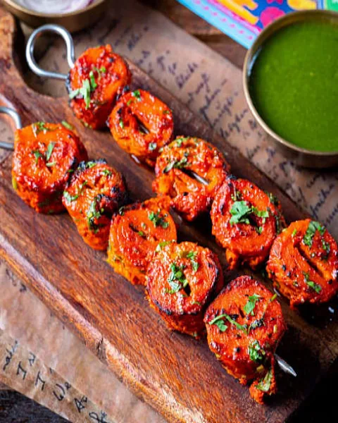 Soya Chaap Tikka