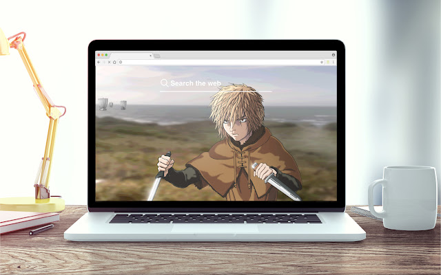 Vinland Saga New Tab Manga Theme