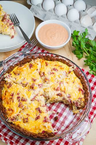 Reuben Quiche Recipe