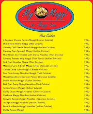 My Maggi Cafe menu 1