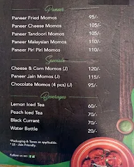 The Momo Panda menu 2