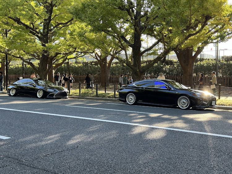 ESの11月もよろしくお願いします・レクサス・ドライブ・神宮外苑イチョウ並木に関するカスタム事例の投稿画像3枚目