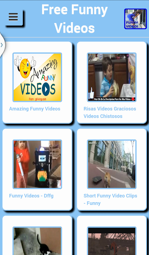 Android application Free Funny Videos screenshort