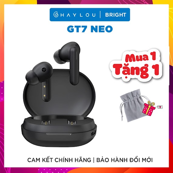 Tai Nghe True Wireless Haylou Gt7/ Gt7 Neo - Hàng Chính Hãng