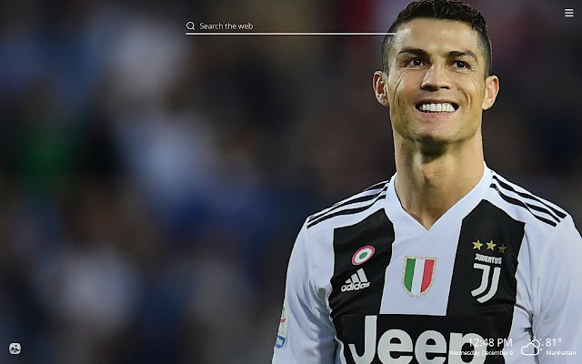 Ronaldo Juventus HD Wallpapers New Tab Theme