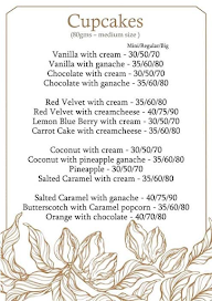 Brijus Patisserie menu 1