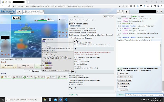 Pokemon Showdown Randomizerin Chrome with by