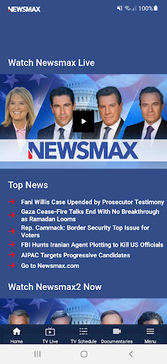 Screenshot Newsmax