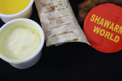 Chicken Rumali Shawarma Roll