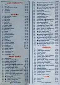 New Udipi Niketan menu 2