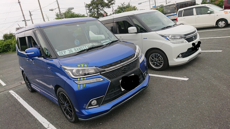 ソリオのドライブ・タイヤ交換・兄弟コラボ・ホイール交換に関するカスタム事例の投稿画像4枚目