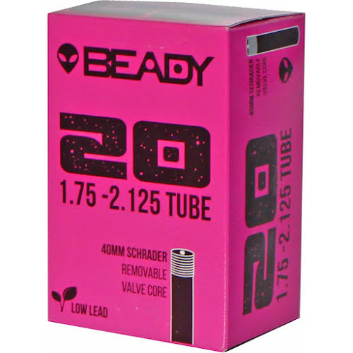Beady Standard Schrader Tube 20x1.75-2.125"