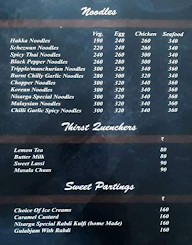 Nisarg Garden Resort menu 8