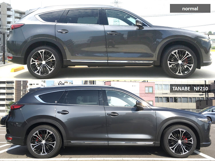 CX-8の車高調整に関するカスタム事例の投稿画像2枚目
