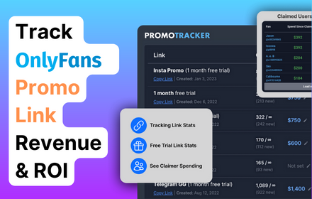 PromoTracker | OnlyFans Link Revenue Tracker small promo image