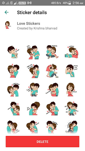 WAStickerApps - Love Stickers Pack