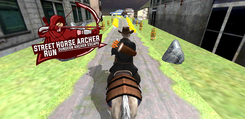 Street Horse Archer run - Dungeon Archer Escape
