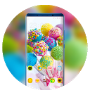 Herunterladen Food candy colorful theme | Cute pink wal Installieren Sie Neueste APK Downloader