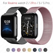 Dây Đeo Inox Milanese Cho Đồng Hồ Thông Minh Realme Watch 3 / 2 / 2Pro / S / S Pro