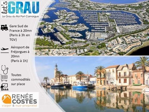 Vente viager 5 pièces 165 m² à La Grande-Motte (34280), 200 505 €