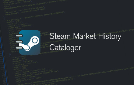 Steam Market History Cataloger Preview image 0