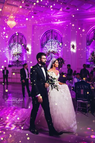Vestuvių fotografas Sameddin Ceferli (sameddin). Nuotrauka 2020 gegužės 18