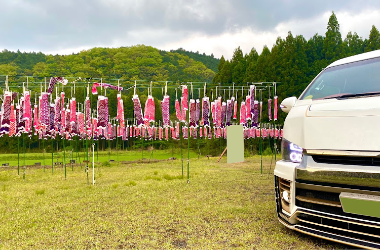 ハイエースの道の駅巡り・GW開けんといて・山口、島根、鳥取の旅に関するカスタム事例の投稿画像3枚目
