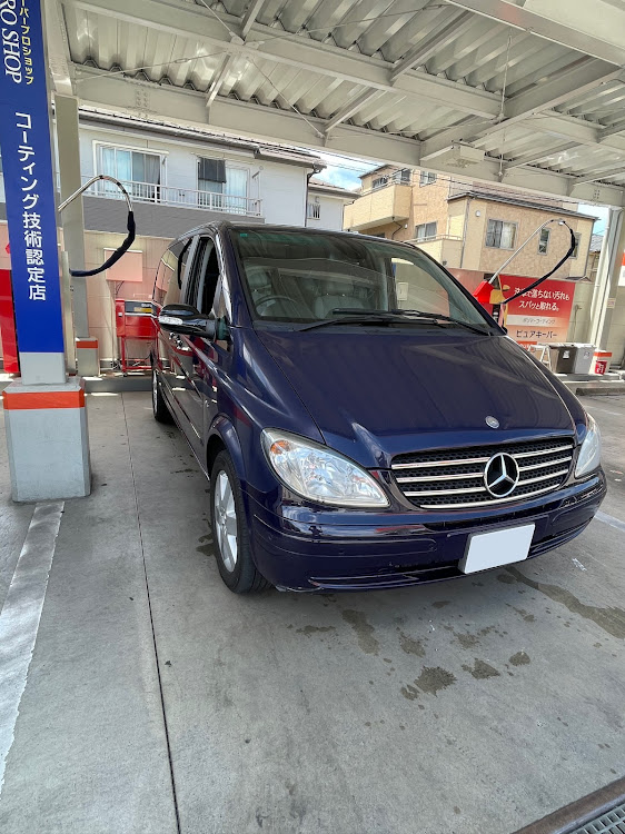 VクラスのW639 メルセデス・ベンツ V-Class・Trend 2008年式・泡洗車・撥水コート・エアコン臭い対策に関するカスタム事例の投稿画像2枚目