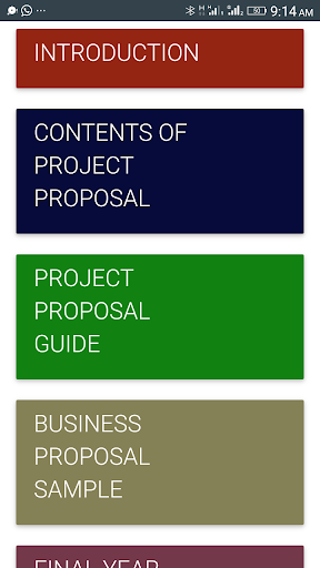 Project Proposal
